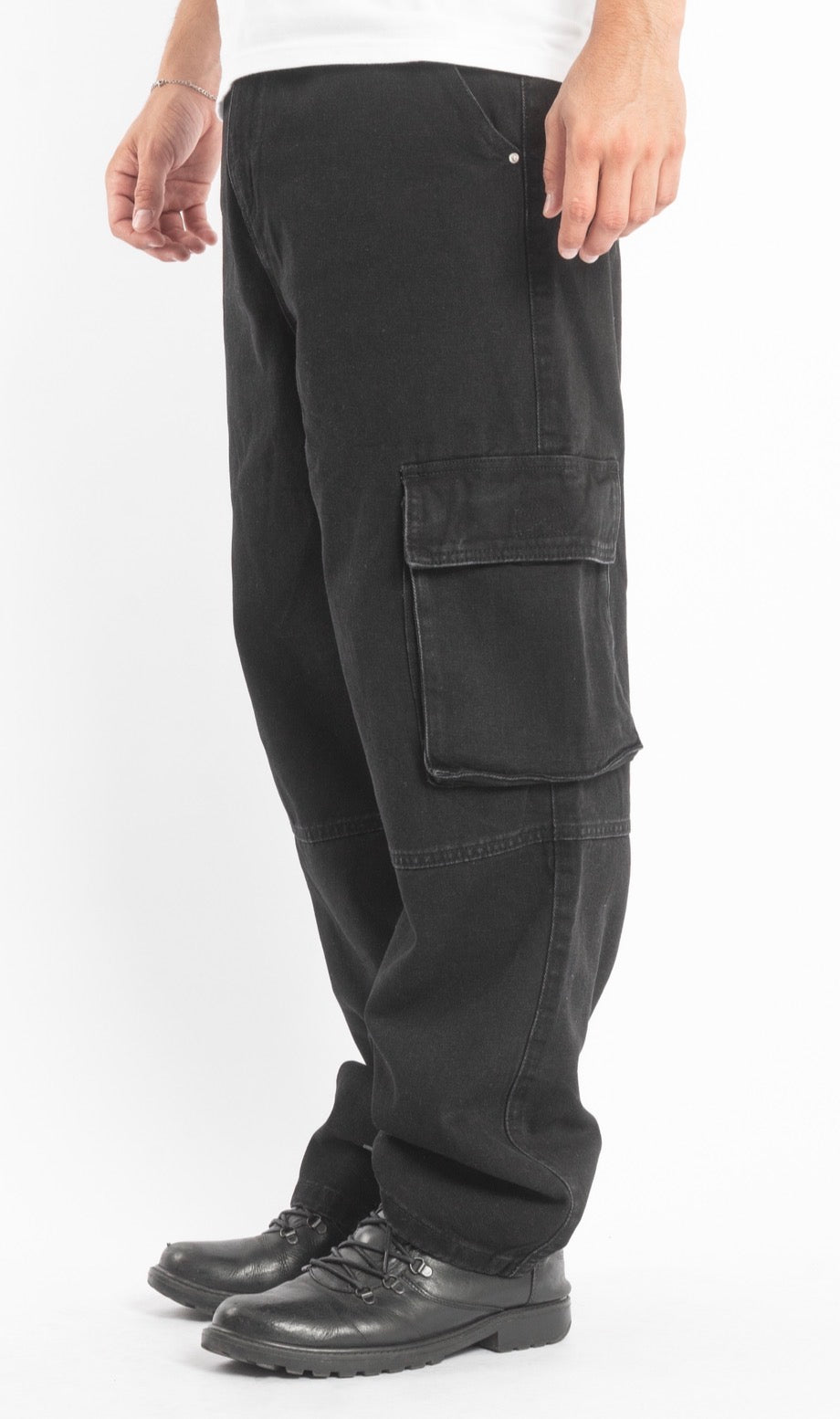 25TH34 - JEAN CARGO BAGGY