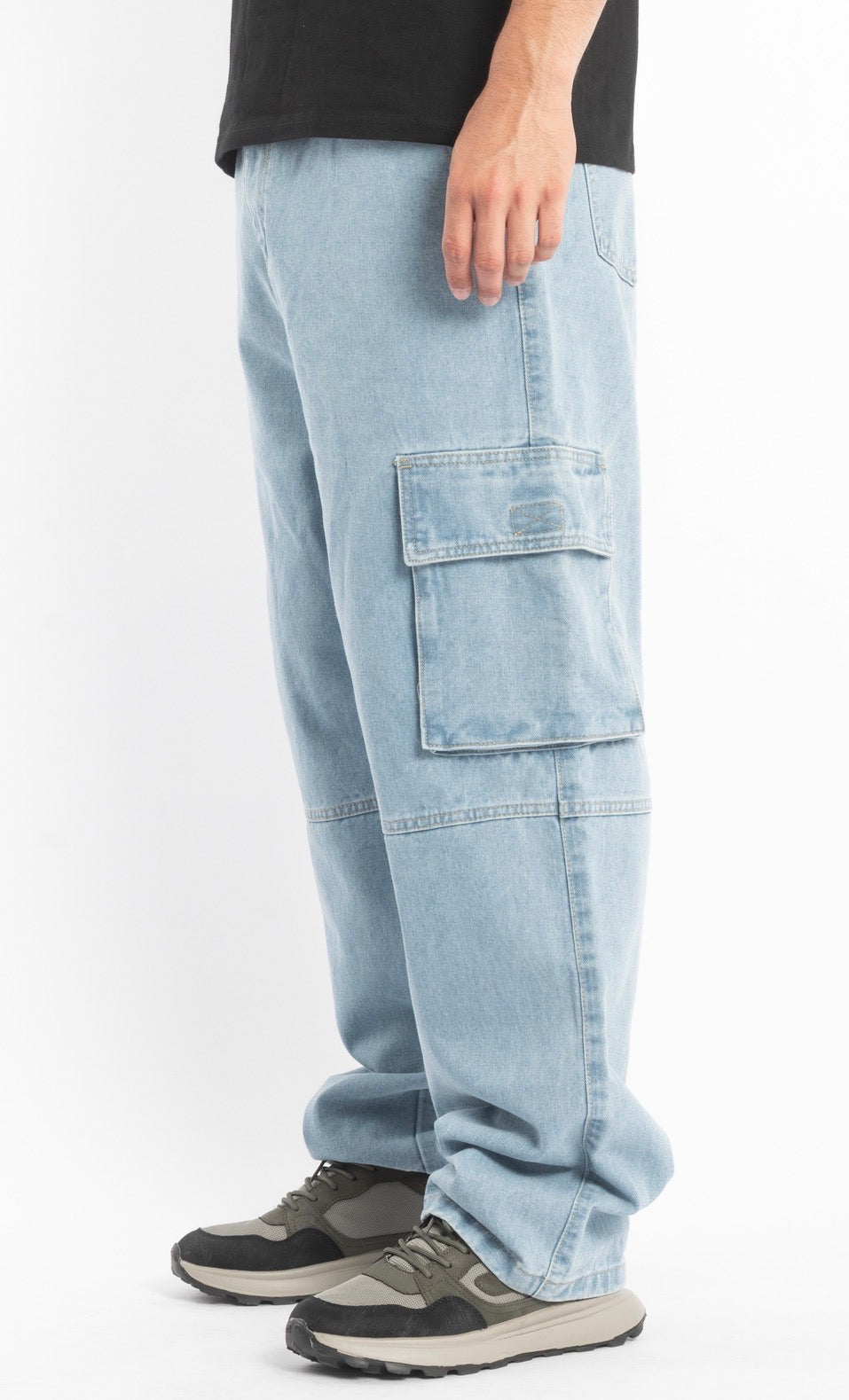 25TH34 - JEAN CARGO BAGGY